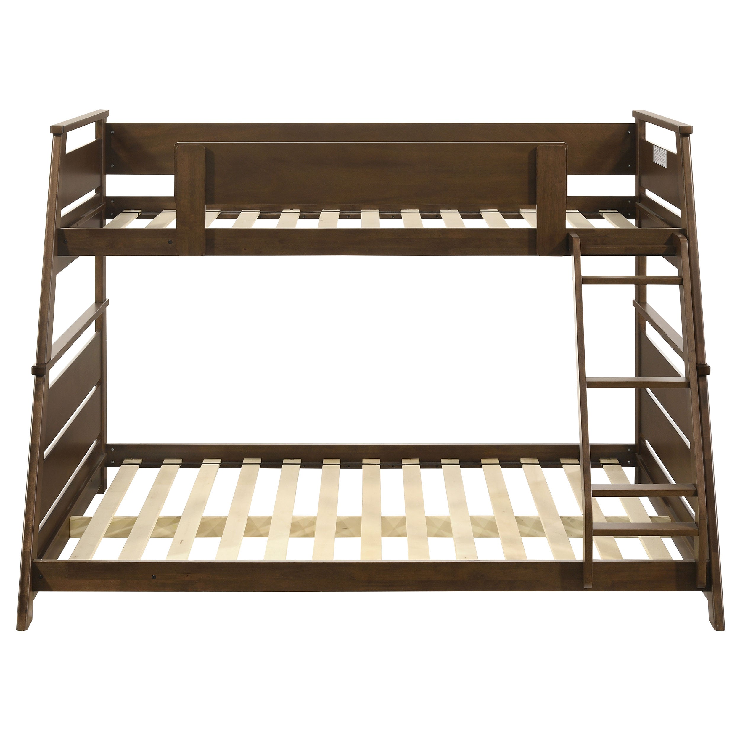 Holden Wood Veneer Twin Over Full Bunk Bed Walnut — view 7