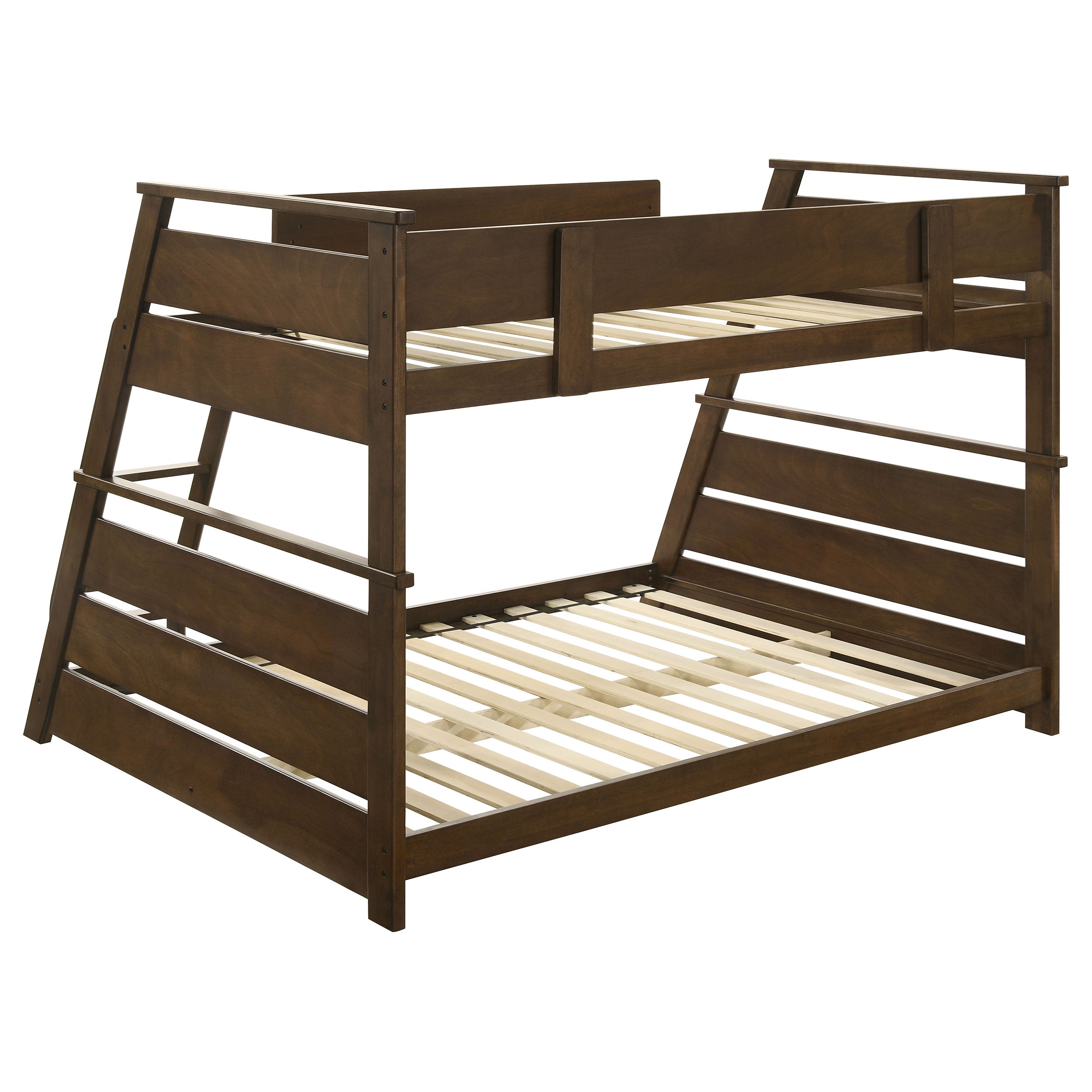 Holden Wood Veneer Twin Over Full Bunk Bed Walnut — view 9