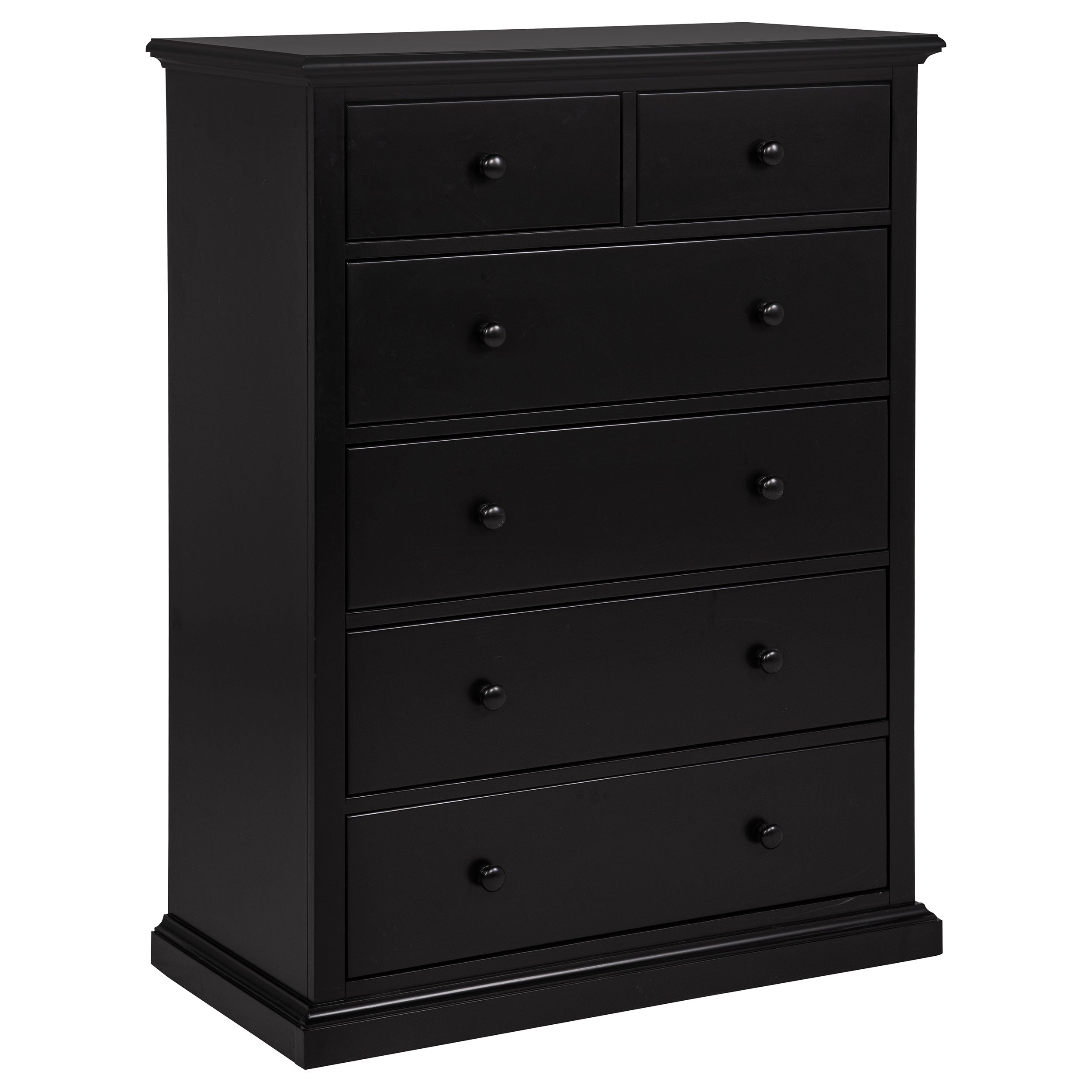 Sumerlin 6-drawer Bedroom Chest of Drawers Black — view 1