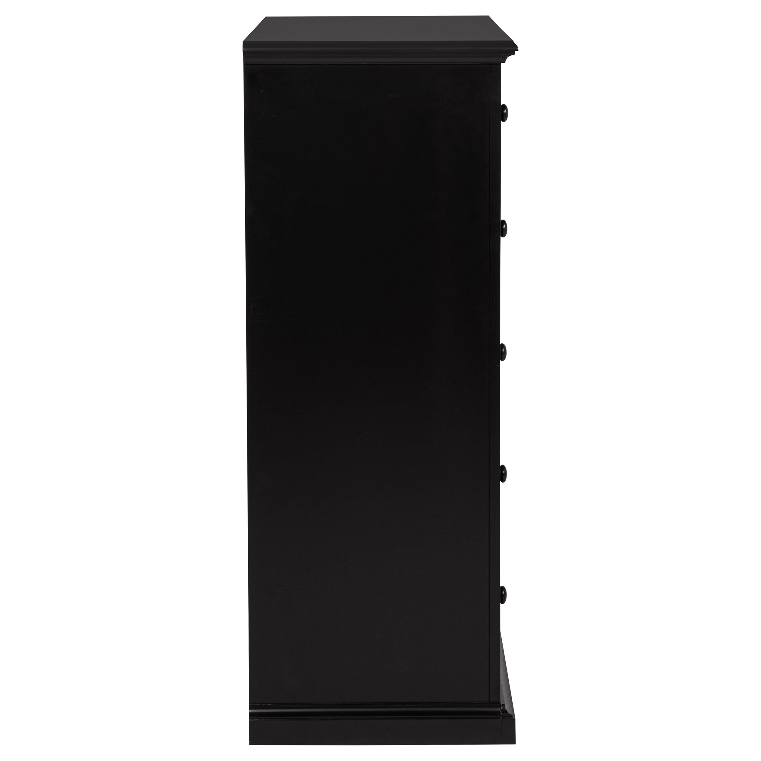 Sumerlin 6-drawer Bedroom Chest of Drawers Black — view 10