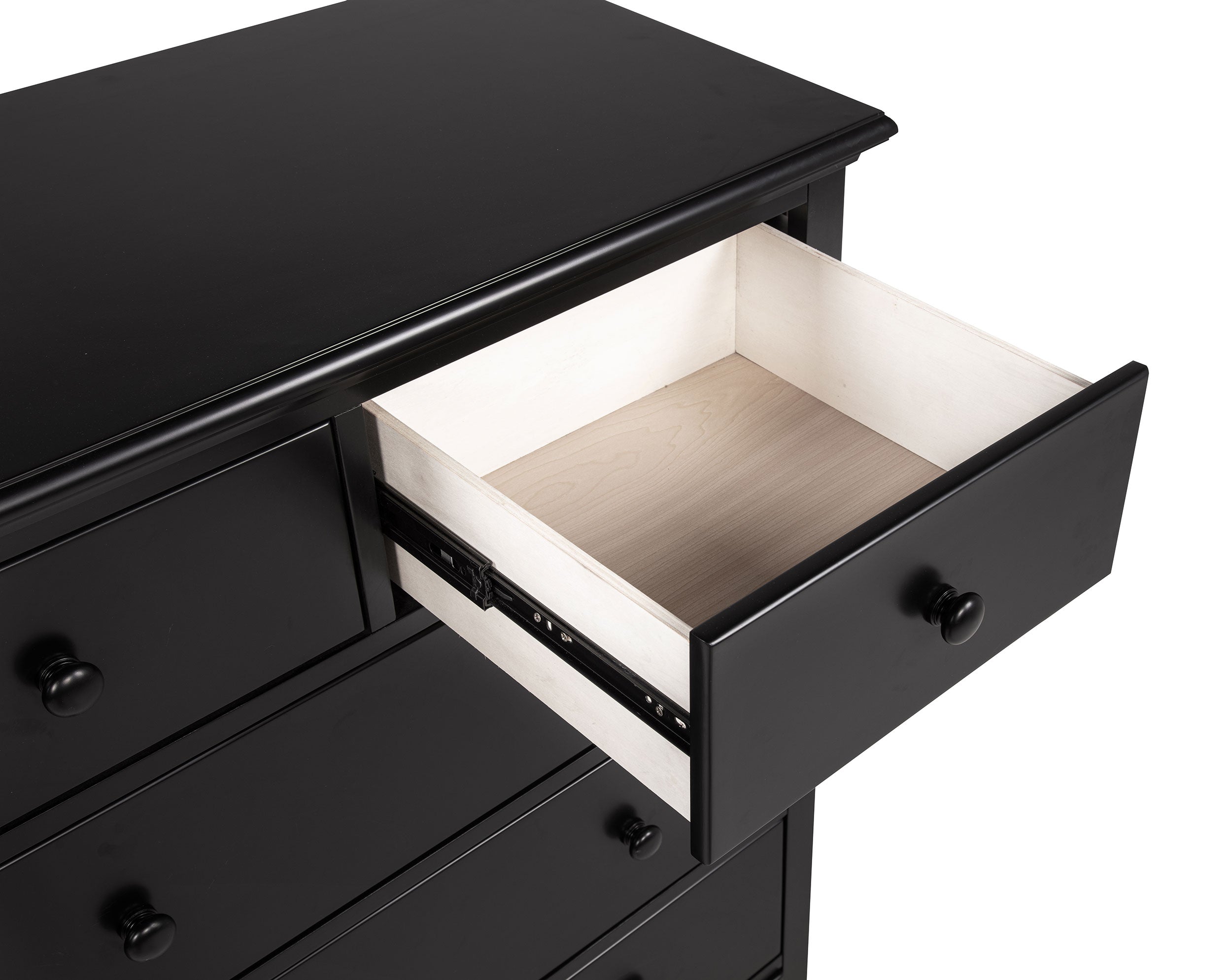 Sumerlin 6-drawer Bedroom Chest of Drawers Black — view 11