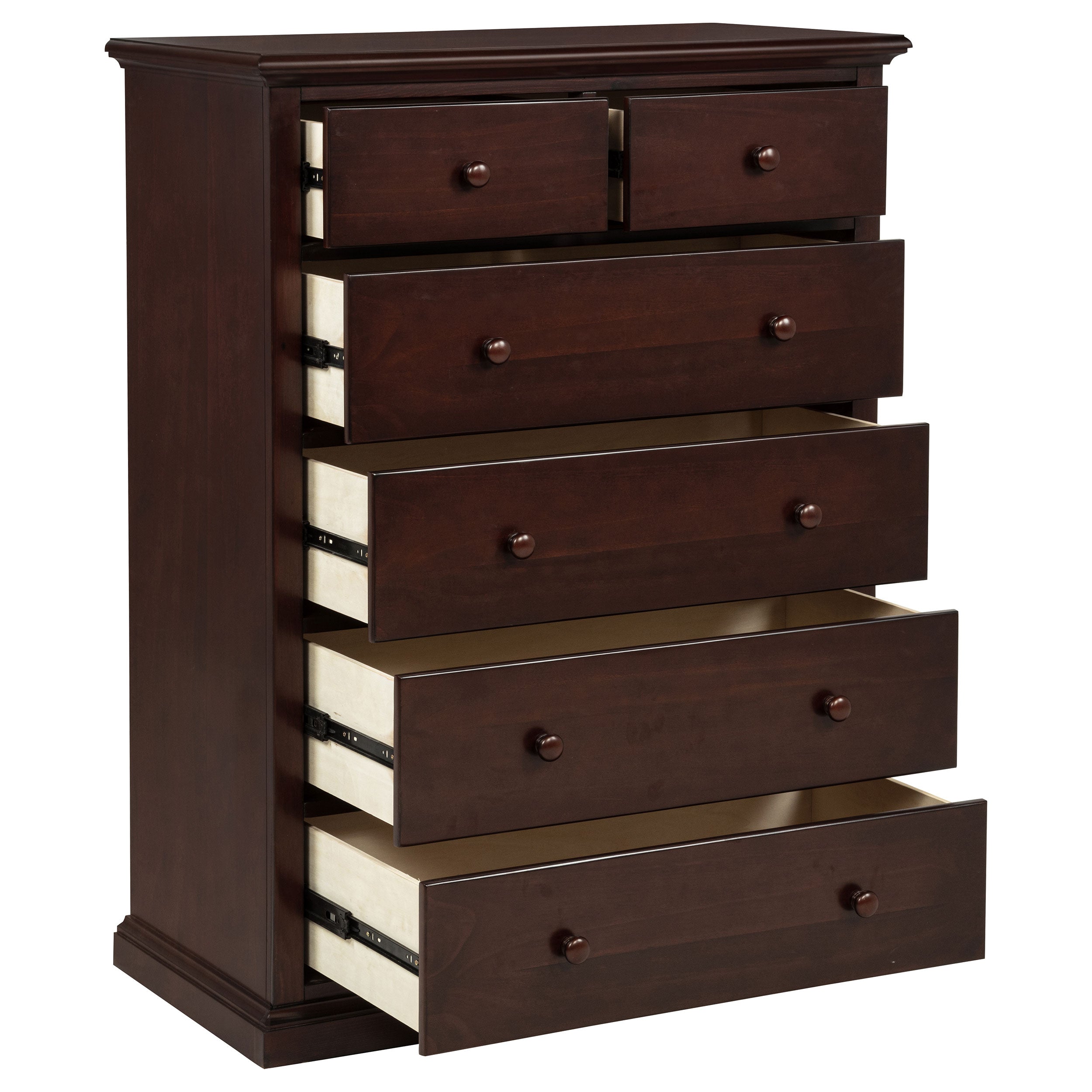 Sumerlin 6-drawer Bedroom Chest of Drawers Cappuccino — view 3