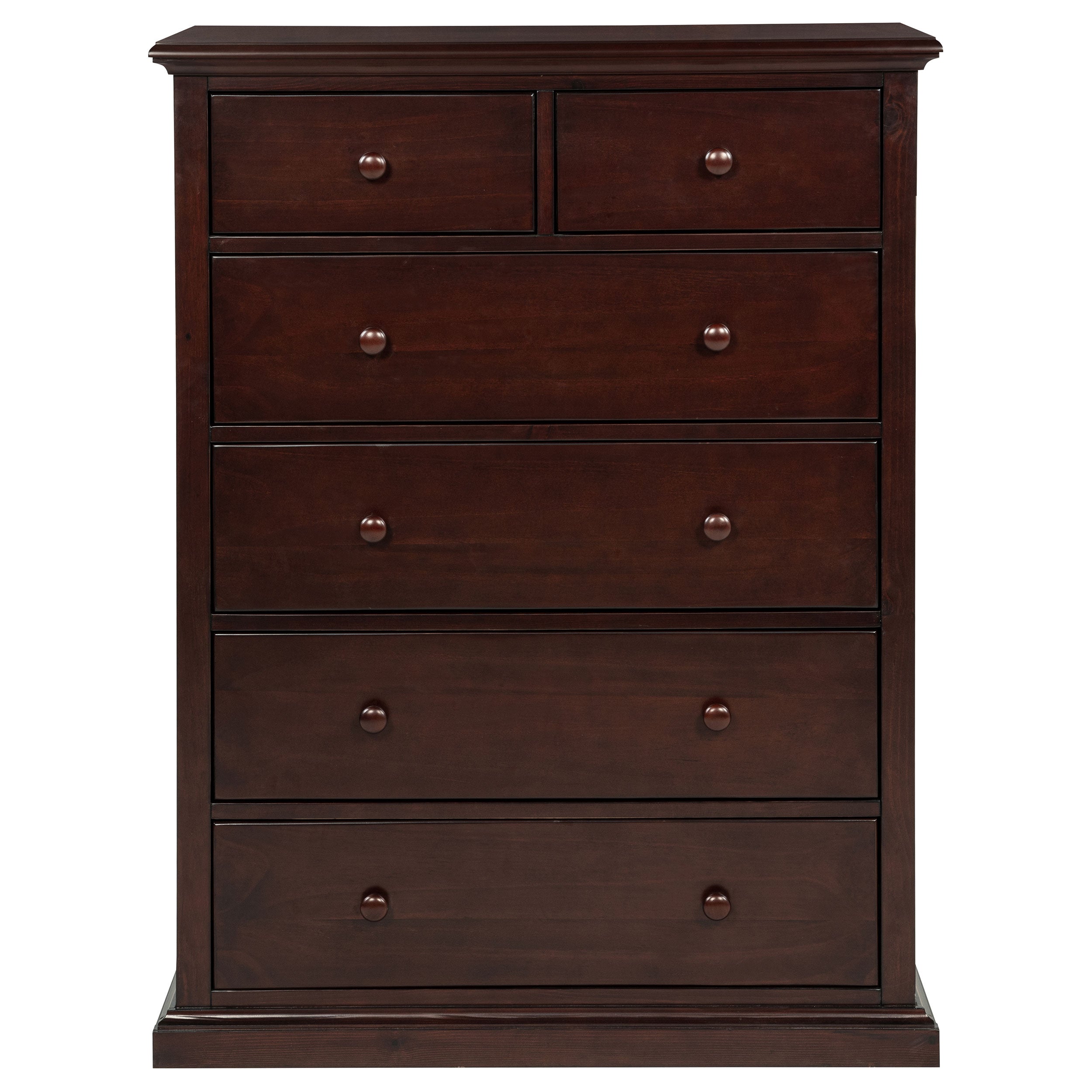 Sumerlin 6-drawer Bedroom Chest of Drawers Cappuccino — view 4