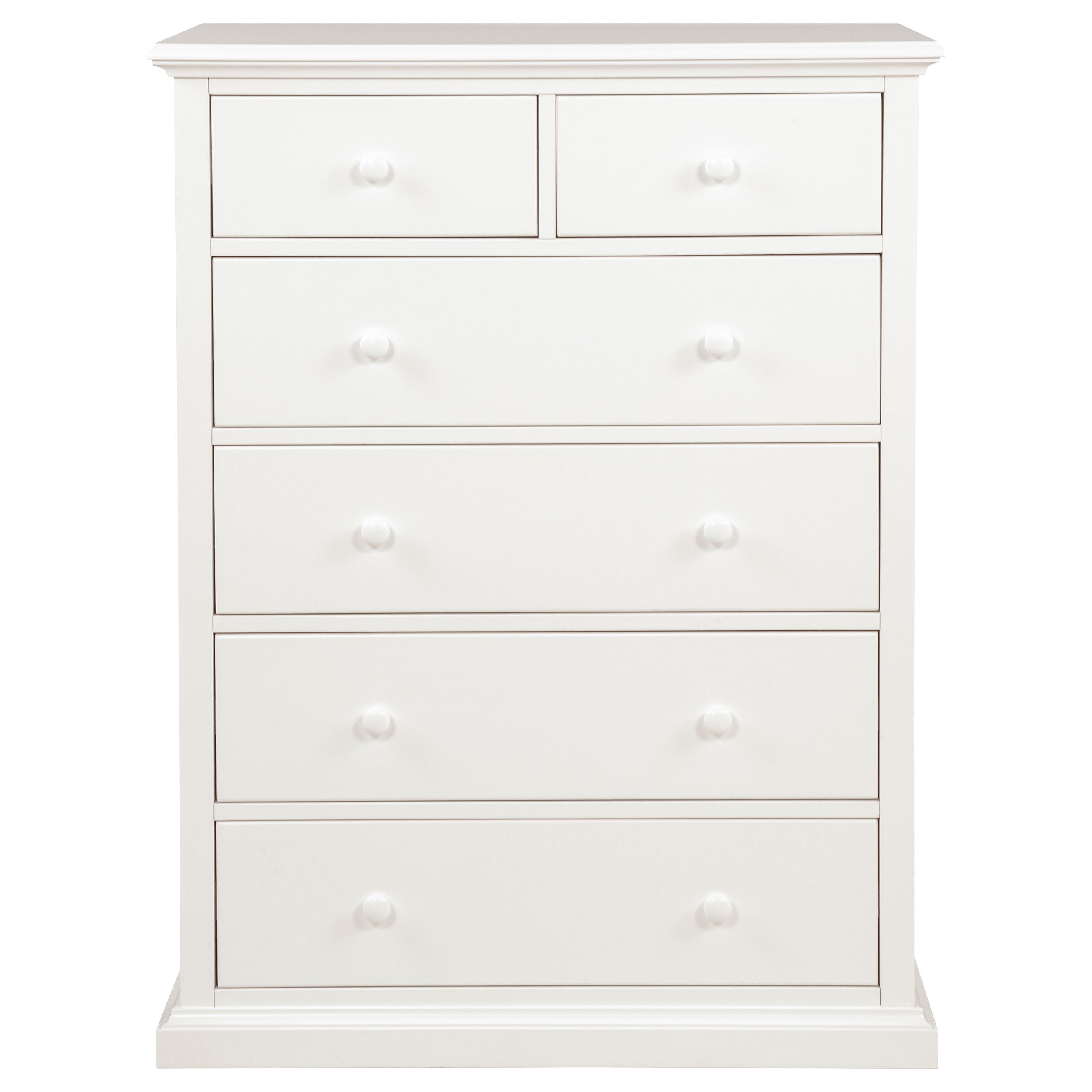 Sumerlin 6-drawer Bedroom Chest of Drawers White — view 4