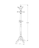 Free Standing Coat Rack 11 Hooks For Entryway