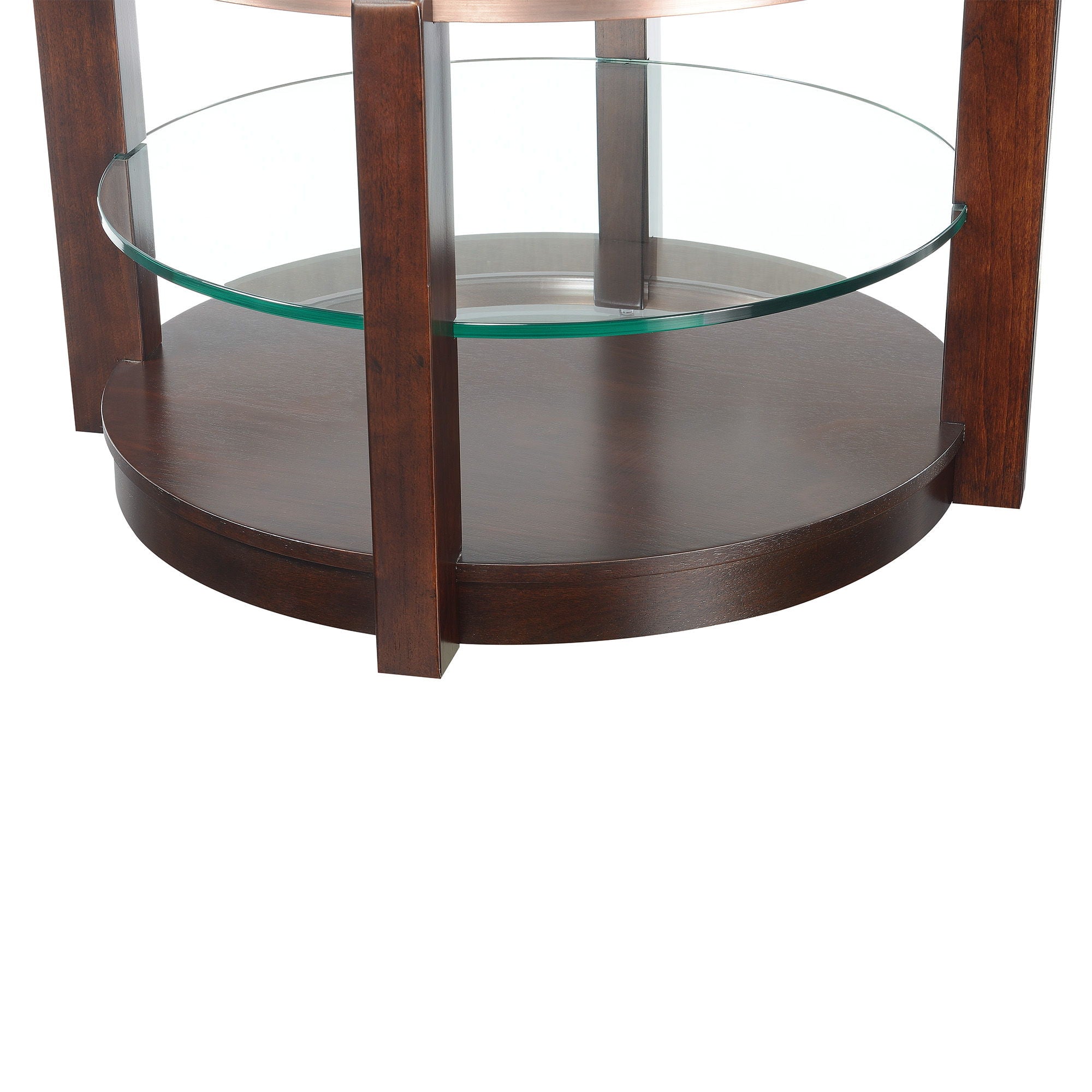 Elsa Occasional Table Set in Dark Brown by Elements International, view 5