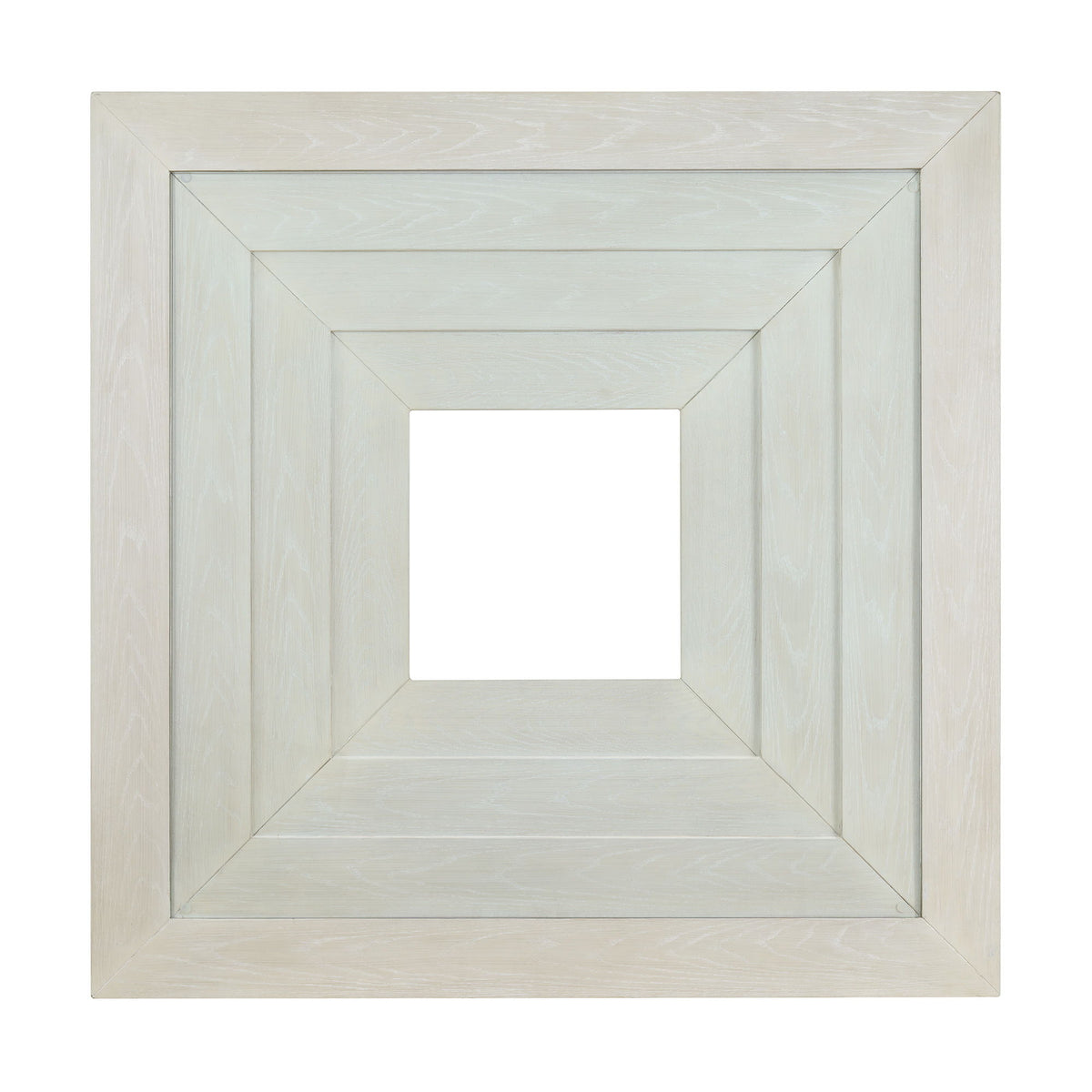 Avalanche Square Counter Table in Antique White by Elements International, view 6