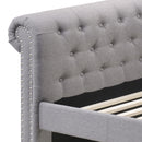 Justice - Twin Daybed With Trundle - Smoke Gray