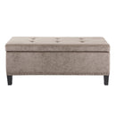Modern Tufted Top Soft Close Storage Bench