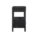 Danielle - 2 Drawer Nightstand With Knobs - Black