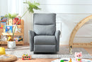 360° Modern Small Rocking Swivel Recliner Chair With Side Pocket