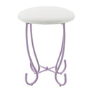 Priya II - Vanity Set - White & Light Purple