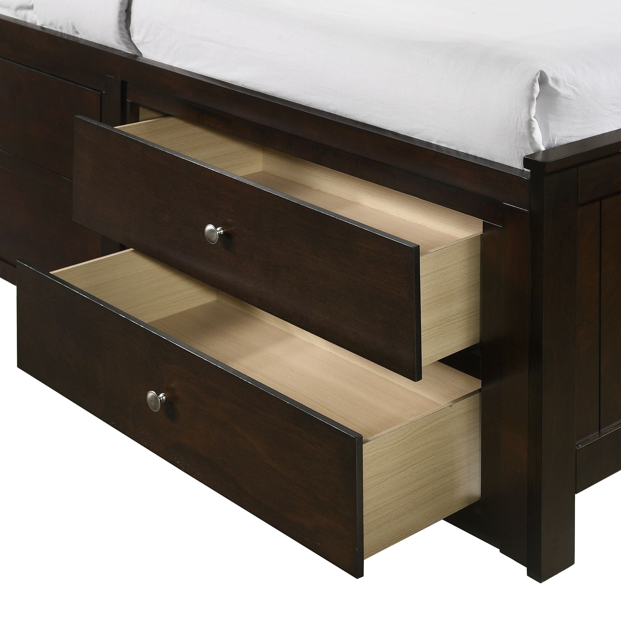 Sami Captains Bedroom Set in Dark Brown by Elements International, view 6