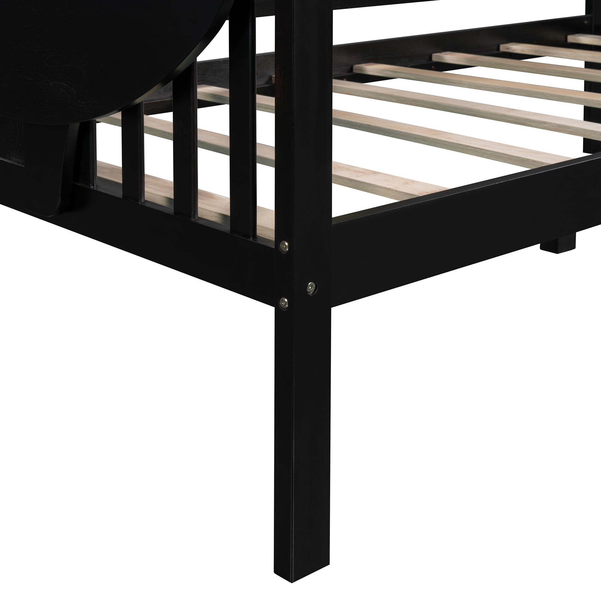 Twin size Daybed, Wood Slat Support, Espresso - Atlantic Fine Furniture Melbourne FL