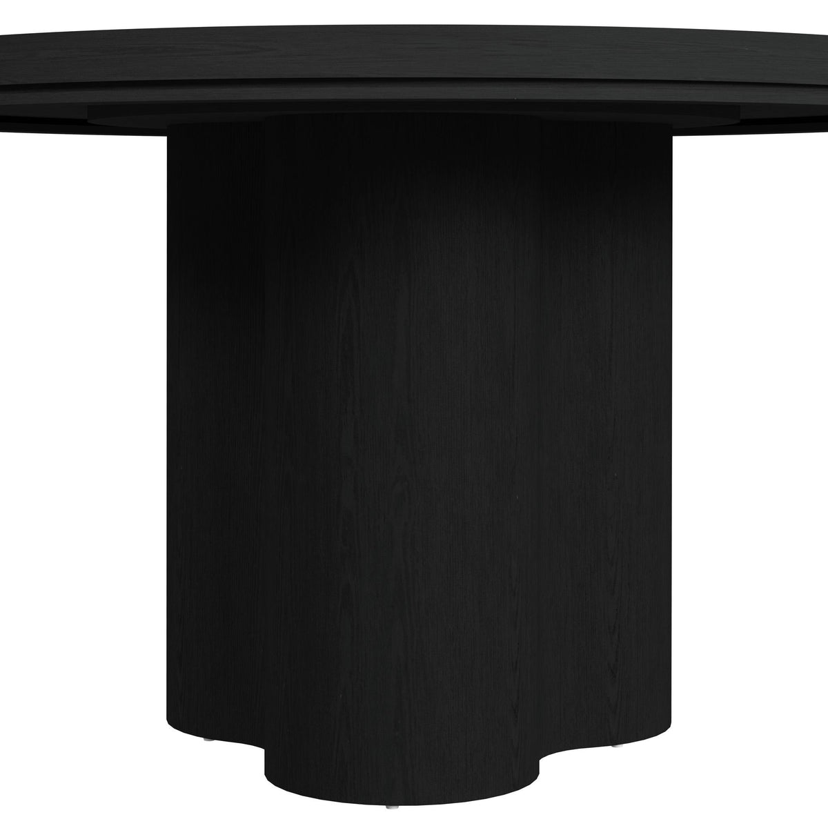 Rosalie Standard Height Round Dining Set in Black by Elements International, view 9