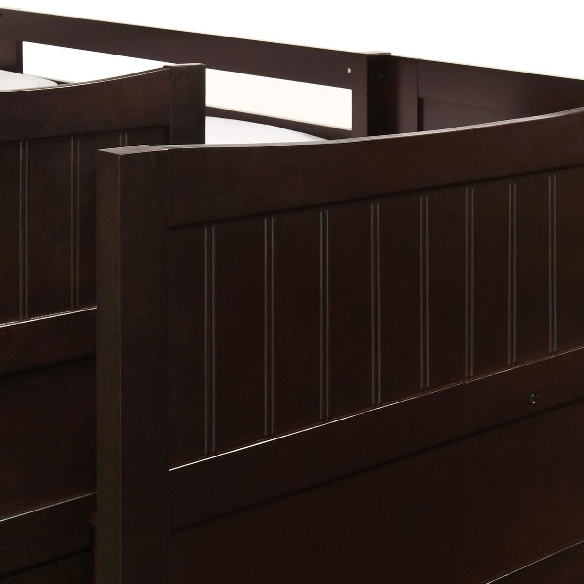 Sami Step Bunk With Right Headboard in Dark Brown by Elements International, view 22