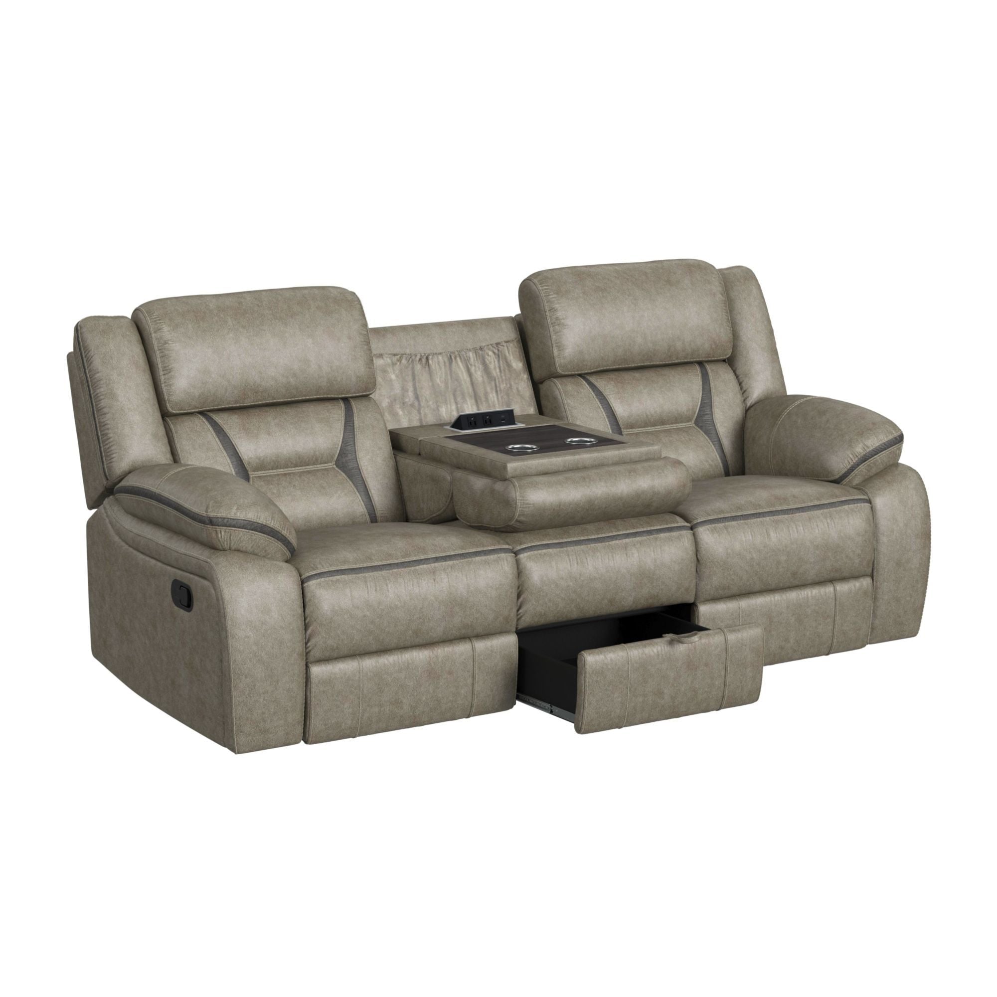 Engage Living Room Set in Gray by Elements International, view 4