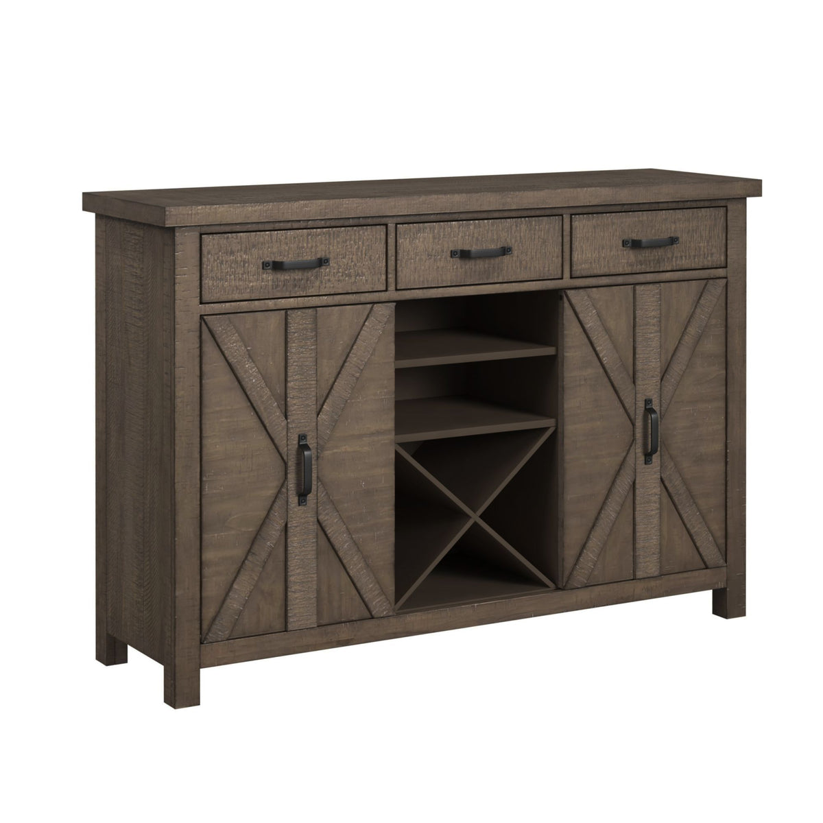 Yellowstone Server in Medium Brown by Elements International