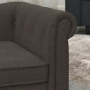 Modern Elegant Rectangle Pet Bed, Durable Elevated Dog Sofa