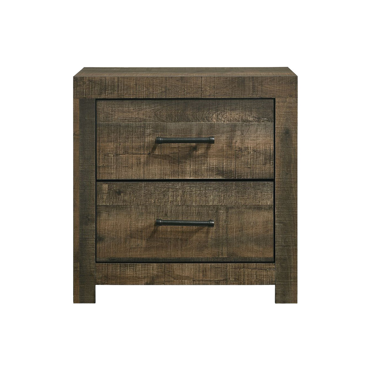 Bailey 2-Drawer Nightstand in Walnut by Elements International, view 2