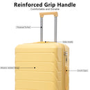 3 Pieces Set 20" / 24" / 28" Spinner Wheel Luggage With Combination Lock