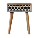 Inlay - Bone Inlay Drawer Nightstand