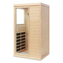 Hemlock Mini 1 Person Far Infrared Door Indoor Sauna Room