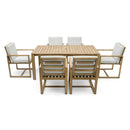 Patio Dining Set Outdoor Dining Table And Chair Set With And Removable Cushions For Patio