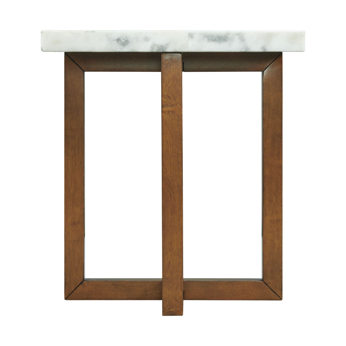 Morris End Table in White by Elements International, view 6