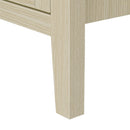 Rattan 2 Door Cabinet, Suitable For Bedroom - Natural