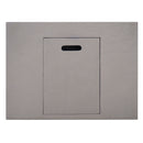 Outdoor Patio Square Gas Burning Concrete Fire Pit 40,000 Btu