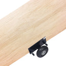 Heavy Duty 600Lb Panel Dolly With 10In. Pneumatic Wheels Alloy Steel - Black