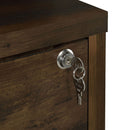 Multifunctional Bookcase With Three Open Shelves, 2 Drawers, Dual USB Charging Outlet