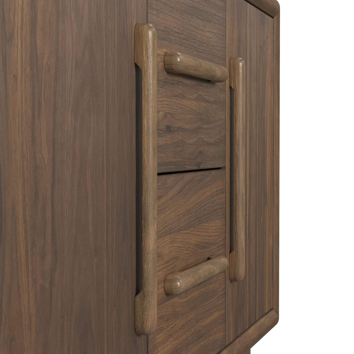 Brisbane Server in Brown by Elements International, view 4