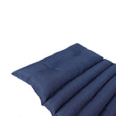 72.83" Outdoor Lounge Chairs (Set of 2), Cushion Replacement Patio Funiture Seat Cushion Chaise Lounge Cushion - Navy Blue