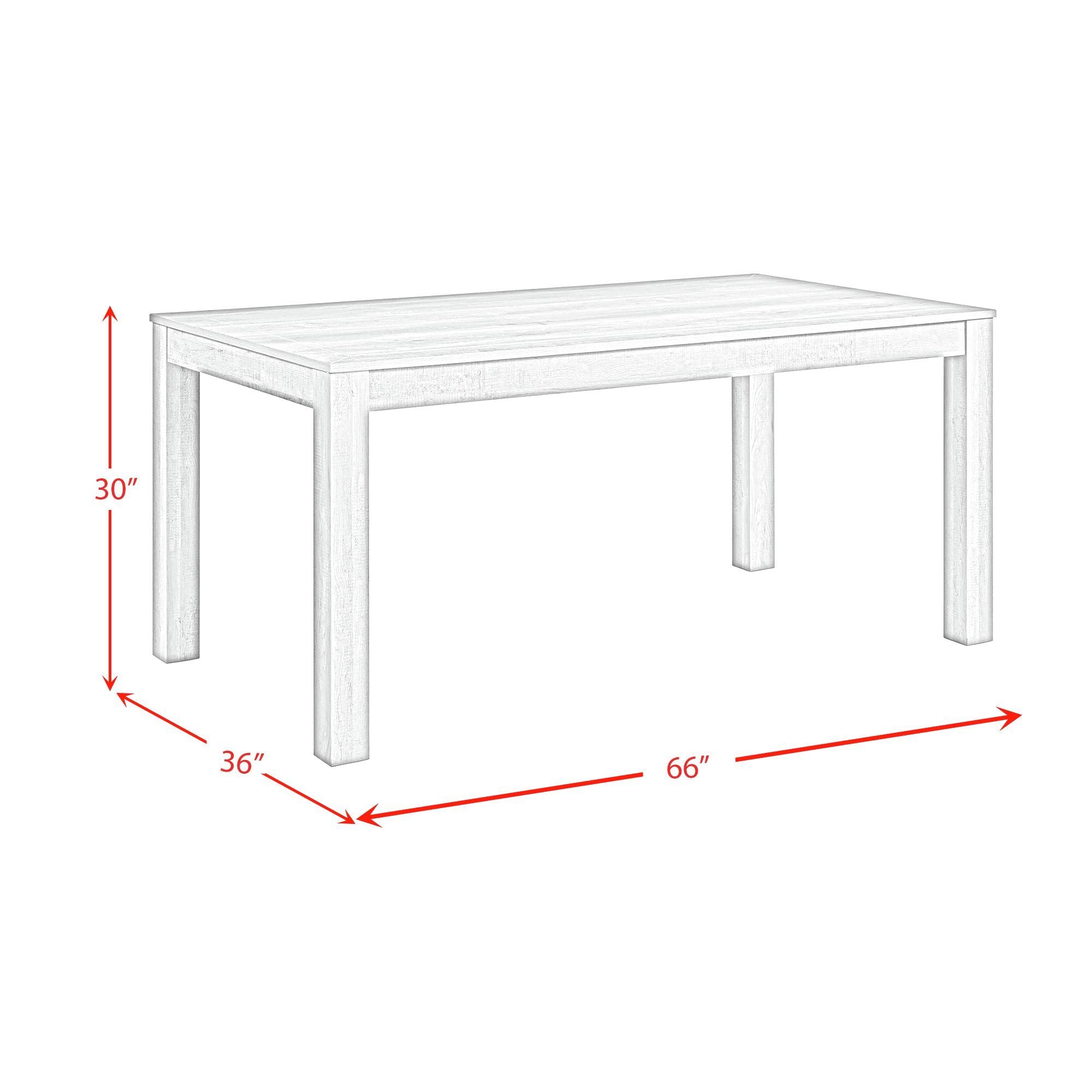 Eleanor - Rectangular Dining Table - Atlantic Fine Furniture Melbourne FL