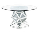 Noralie - Dining Table - Silver