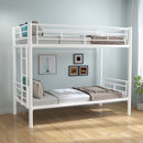Bunk Bed For Kids, Convertible Frame With Ladders & Guardrail