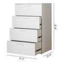 Oliver - Farmhouse Jumbo Chest With 4 Drawer Storage