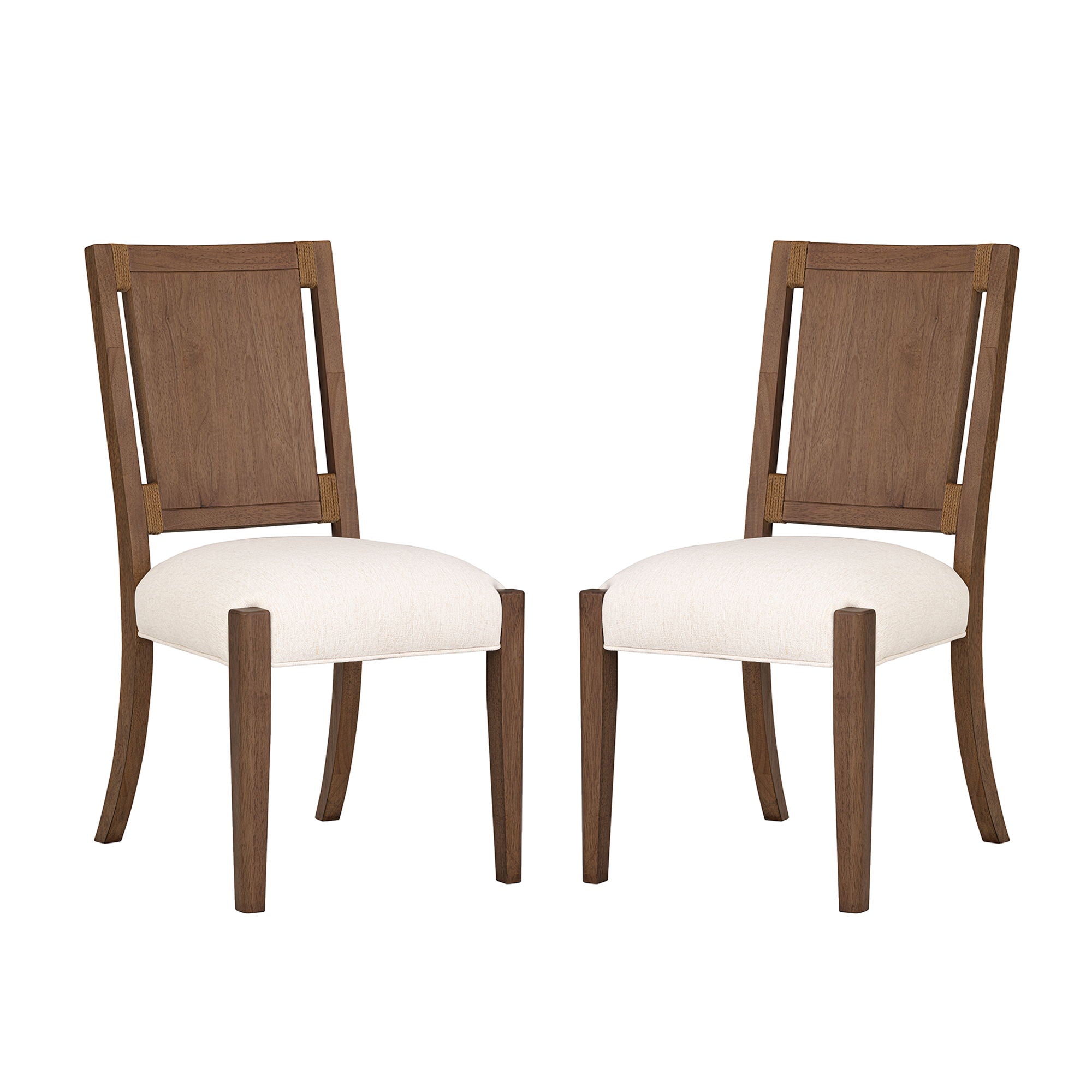 Lincoln - Upholstered Dining Chair - Brown / Milk