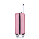 4 Piece Lightweight Suitcase, Makeup Box, Aircraft Wheels