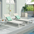Venice - Classic Chaise Lounge With Adjustable Aluminum Frame