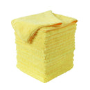 Multifunctional Microfiber Towel For Car Cleaning, Kitchen & Glass Scrubbing - Yellow