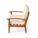 Outdoor Chat Set With Coffee Table And Loveseat