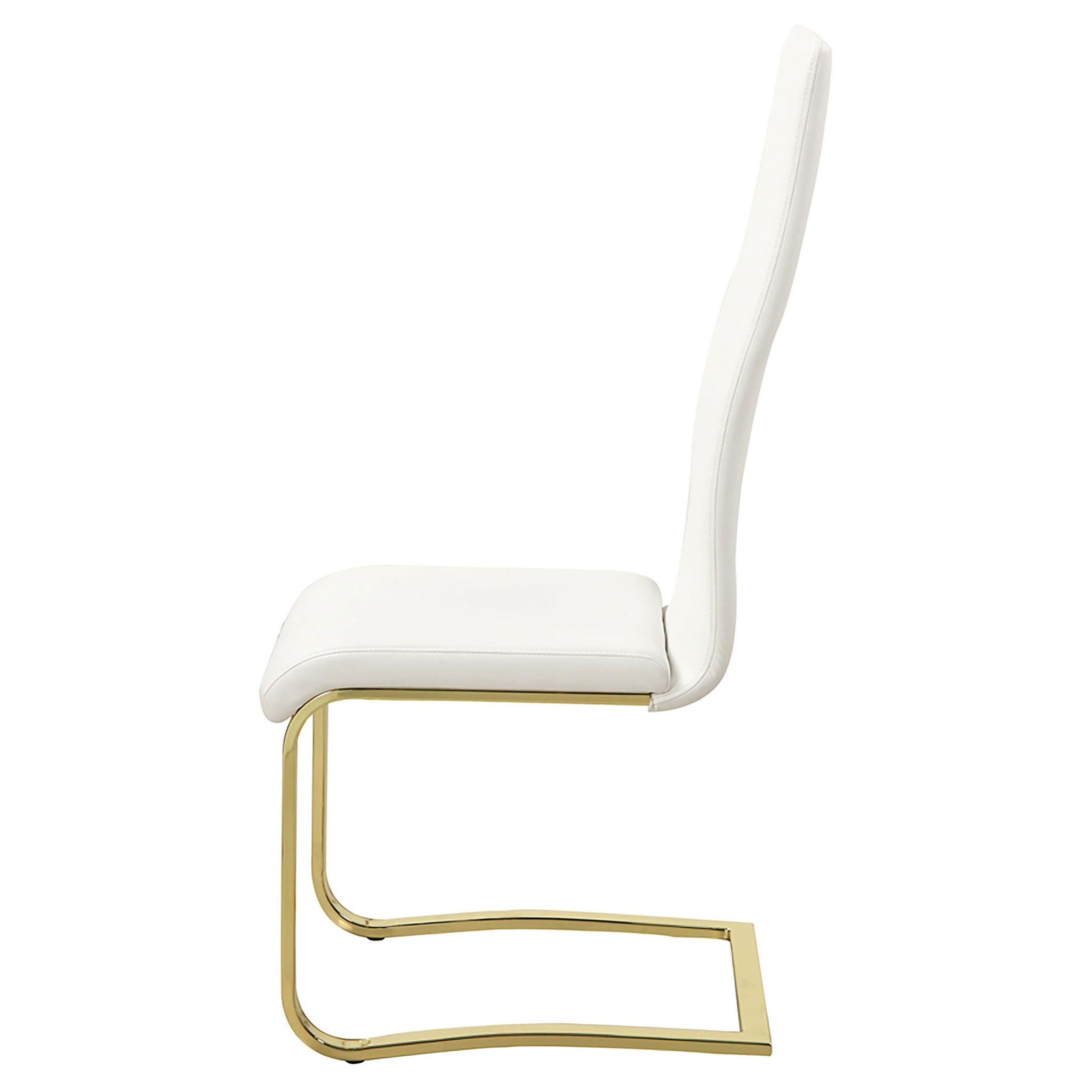 Montclair Upholstered Dining Side Chair White (Set of 4) - Atlantic Fine Furniture Melbourne FL
