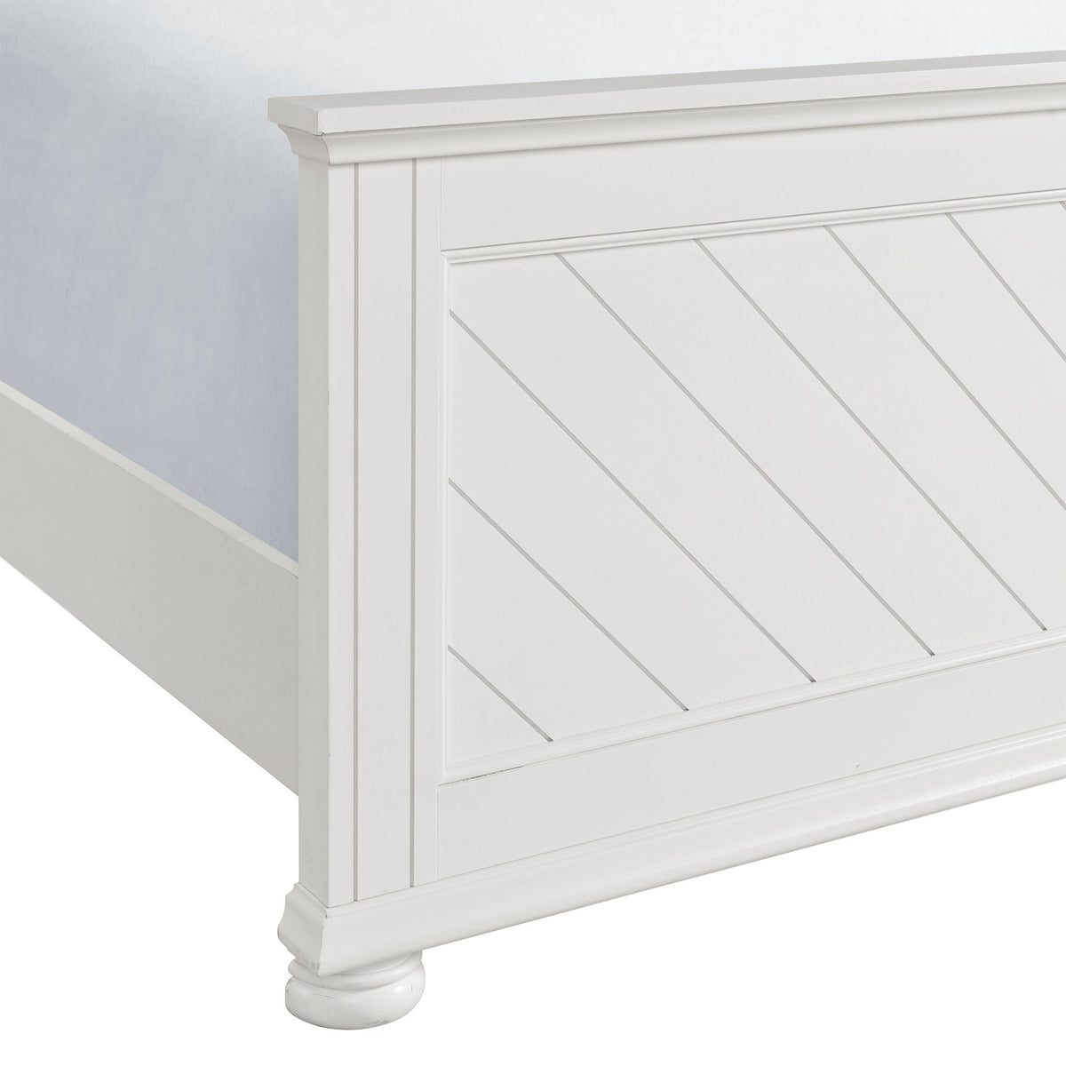 Kona Panel Bedroom Set in White by Elements International, view 6