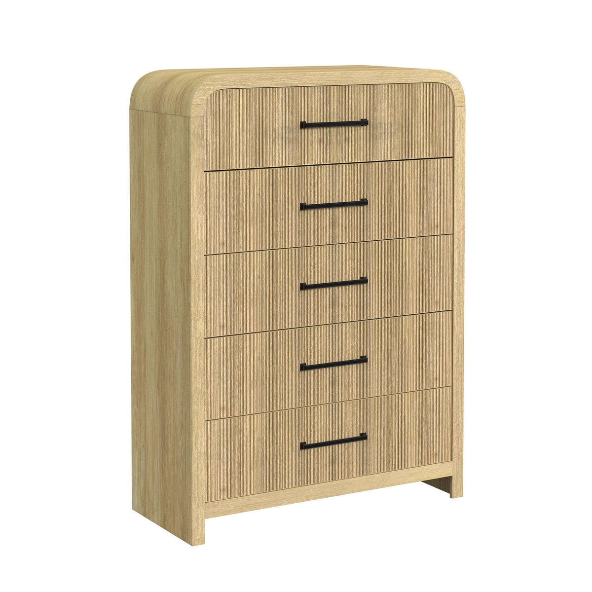 Ridgemont 5-Drawer Chest in Black by Elements International