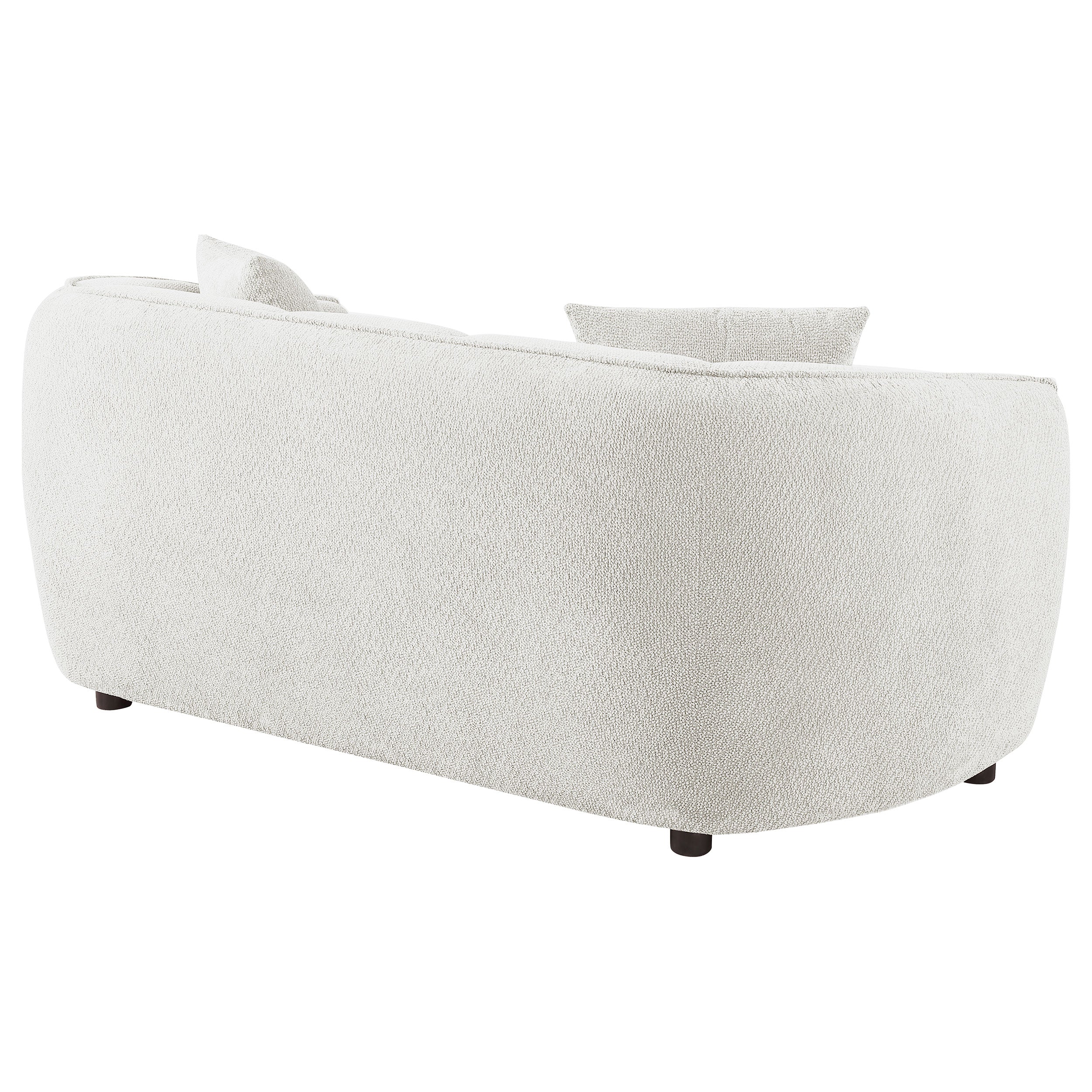 Aleisha Fabric Upholstered Loveseat Sand — view 7