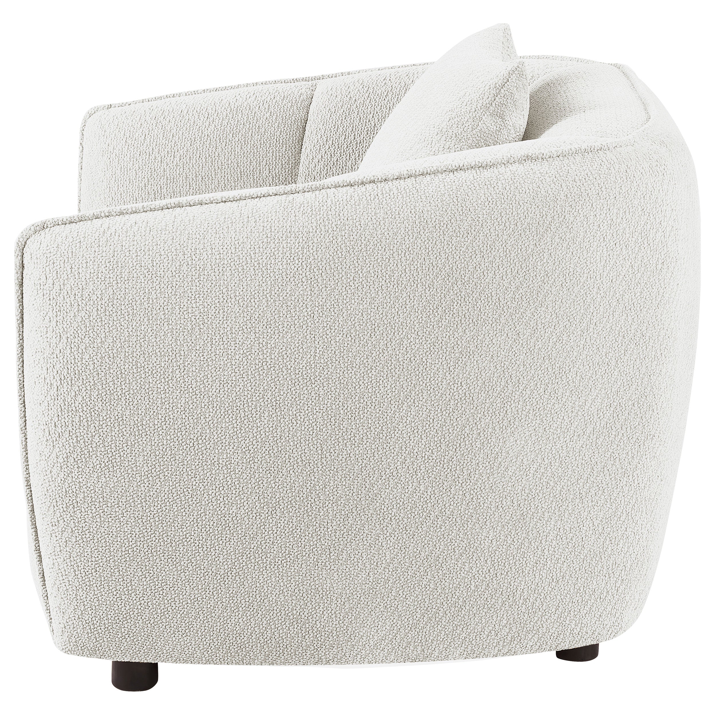 Aleisha Fabric Upholstered Accent Chair Sand — view 5