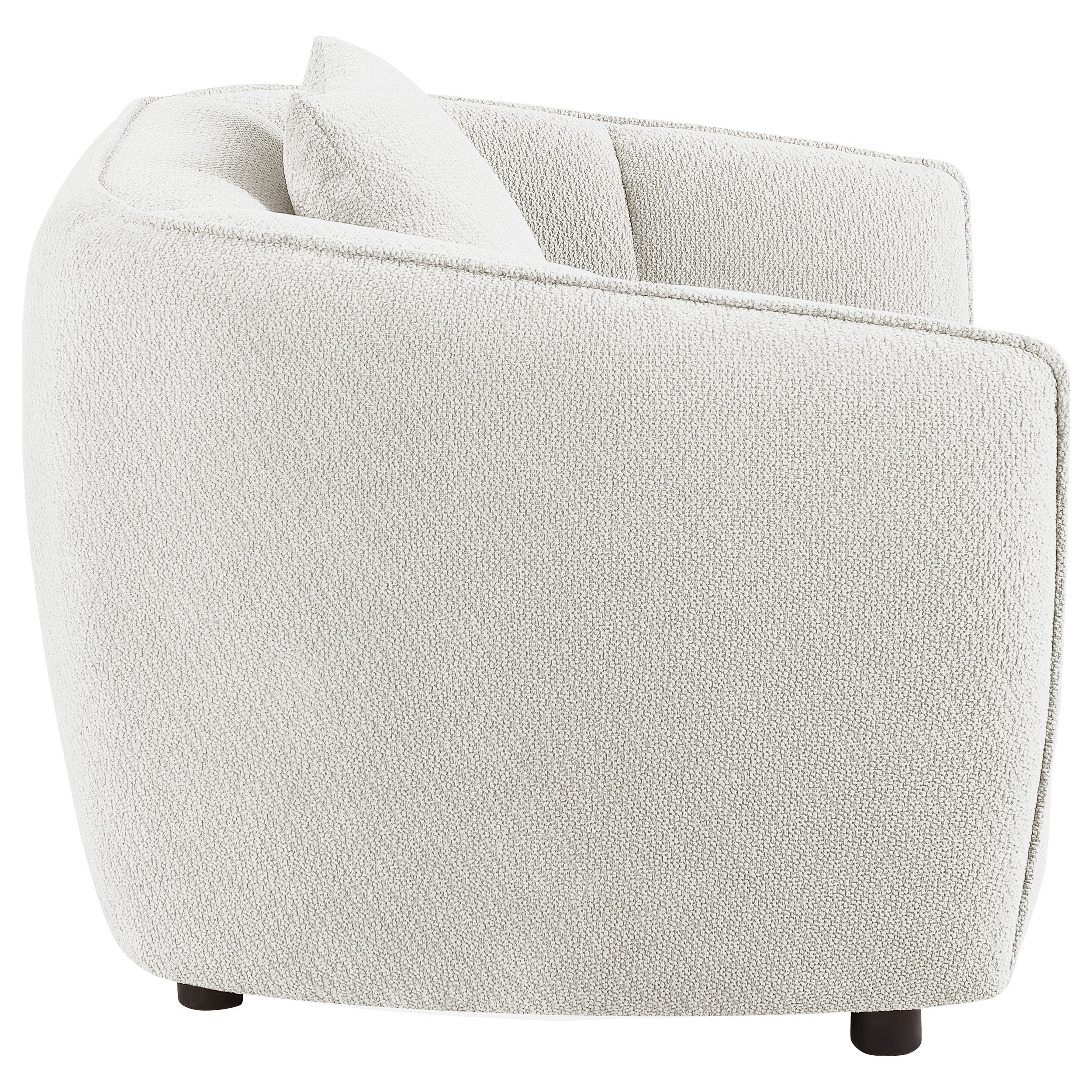 Aleisha Fabric Upholstered Accent Chair Sand — view 8